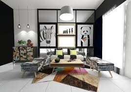 Minimalis modern lebih banyak menggunakan permainan warna. Desain Interior Ruang Tamu Minimalis Gumilar Reka Interior 087737597599