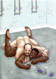 Rule 34 - Age Difference Black Male Dark-skinned Male Gay Gay Sex Hairy  Chest Hairy Male Human Interracial Male Only Michael Broderick Moustache  Older Dom Younger Sub Older Male Older Man And