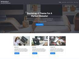 (wordpress 5 or gutenberg ready.) . Wp Bootstrap 4 Free Wordpress Theme Live Demo Free Download More Info Themessearch