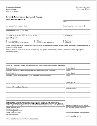 Advance salary application for urgent basis. Travel Advance Request Form Templates 8 Free Xlsx Docs Pdf Samples Formats Examples