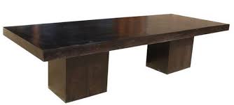 20 Gorgeous Extra Large Rectangular Dining Tables Home Design Lover Dining Table Double Pedestal Dining Table Pedestal Dining Table