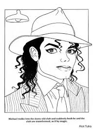 Color in this picture of michael jackson and share it with others today! Michael Jackson Coloring Book Coloring Home
