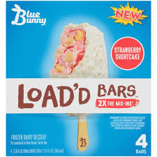 Blue bunny strawberry shortcake ice cream bar. Blue Bunny Load D Bars Strawberry Shortcake 4 3 35 Fl Oz Hy Vee Aisles Online Grocery Shopping