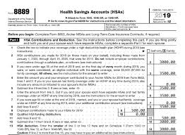 By julie davoren updated march 28, 2017. 2019 Hsa Form 8889 How To And Examples Hsa Edge