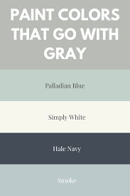 Figuring out the colors that go with gray should be easy, right? My Favorite Benjamin Moore Gray Paint Colors Colours That Go With Grey Paint Colors For Home Paint Colors