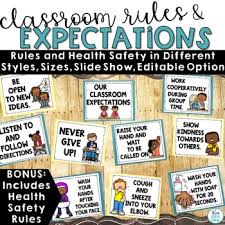 Maybe you would like to learn more about one of these? Class Rules Poster Classroom Covid 19 Safety Posters Social Distancing