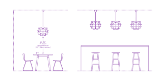 What i mean by that is, in an open plan space you will often put a rug in the living room. Ikea Knappa Pendant Lamp Dimensions Drawings Dimensions Com
