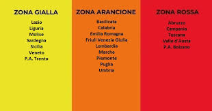 La nuova mappa delle zone covid in italia. Coronavirus Covid 19 Calabria Lombardia E Piemonte In Zona Arancione Liguria E Sicilia In Zona Gialla