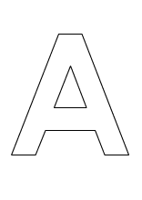 Der bereich alphabet und buchstaben ist insbesondere für schüler in der 1. Kinder Malvorlagen Ausmalbilder Buchstaben Und Zahlen Lernen Abc Ausmalen