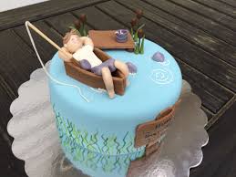 Birthday Fishing Cake Boy Birthday Fondant Fondant Torten Torten Fondant