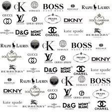 A collection f the top 16 of the most popular high end fashion / clothing brands and their logos. Mens Designer Clothes Logos