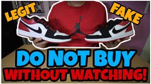 Real vs fake air jordan 1 black toe comparison. Jordan 1 Low Black Toe Legit Vs Fake Make Sure To Watch This Video Before Buying Youtube
