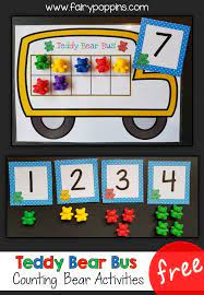 Counting Bear Activities Math Activities Preschool Preschool Activities Counting Bears Activities