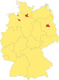 Germany from mapcarta, the open map. File Map Of Lands Of Germany Area States And City States Svg Wikimedia Commons