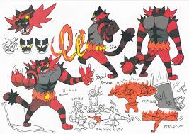 Incineroar Concept Art Concept Art Books Pokemon Pokemon Sketch