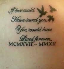 If love could have saved you tattoo. Formynana Hashtag On Twitter