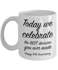 Mydearvalentine gives you a list of top 10 anniversary gifts ideas. 10th Anniversary Gift Ideas For Him 10 Year Wedding Gift For Her We Celebrate Ebay