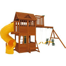 Aug 01, 2016 · the naturally playful playhouse climber with swing extension is a great way to get multiple kids outside socializing, playing together, and practicing their sharing skills during fun and active play. Outdoor Playhouse With Slide You Ll Love In 2021 Visualhunt