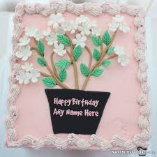 Happy Birthday Cake For Brother With Name Edit Best Wishes Birthday Cake For Brother With Name Happy Birthday Flower Birthday Wishes For Brother Happy Birthday Flower Cake