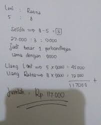 Maybe you would like to learn more about one of these? Perbandingan Uang Leni Dan Uang Ratna Adalah 5 8 Jika Selisih Uang Mereka Rp 27 000 00 Jumlah Brainly Co Id