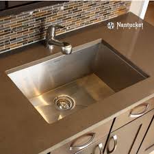 We strive to produce products that seamlessly balance the ever changing needs of the modern kitchen & bath with the enduring elegance and beauty consumers seek. Kitchen Sinks Pro Series Rectangular Kitchen Sink By Nantucket Sinks Kitchensource Com