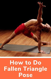 Fallen Triangle Pose Or Patita Tarasana In Sanskrit Is A Mix Of Side Plank And Triangle Pose And Can Incorporate A Slight Bac Triangle Pose Yoga Postures Poses