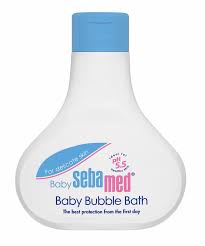 You can mix a touch of colloidal oatmeal with water to create a paste, like with the baking soda, apply it directly to the skin, and then rinse in the bath. Sebamed Baby Bubble Bath 200ml
