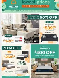 Ashley furniture and ashley sleep and more: Ashley Homestore Canada Flyer Lowest Prices Of The Season Ab April 27 May 13 2021 Shopping Canada