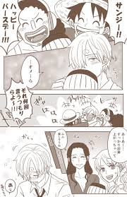 阿部ちゃん sprint41 inaba さんの漫画 136作目 ツイコミ 仮 onepiece イラスト サンジ ヴィンスモーク 漫画