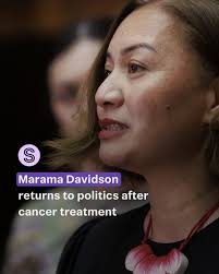 I am alive, I am well and I am back.”⁠ ⁠ So says Green Party co-leader Marama  Davidson in a statement announcing her return to politics after cancer  treatment.⁠ ⁠ In June