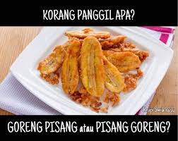 Salah satu olahan pisang yang sangat populer dan merakyat adalah pisang goreng. Facebook