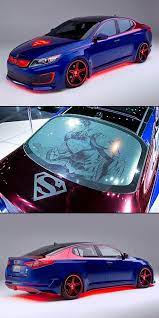 Superman Kia Optima Hybrid Unveiled Techeblog Kia Optima Futuristic Cars Super Cars
