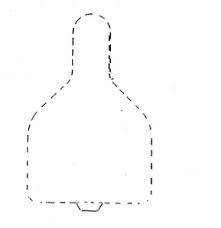The Dotted Lines In The Drawing Show The Positioning Of The Mark On The Goods And Are Not A Part Of The Mark Itself Leather Diy Crafts Ear Tag Leather Projects