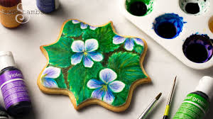 Another reason to learn how to paint watercolor flowers, specifically, is that these paints can achieve vibrant hues and visual effects that recreate the color mixing that happens on flower petals. Painting On Royal Icing With Food Coloring Sweetambssweetambs