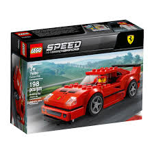 Lego 75890 speed champions ferrari f40 competizione racing driver minifigure building set, vehicle toys for kids, forza horizon 4 expansion pack model : Lego Speed Champions Ferrari F40 Competizione 75890 Walmart Com Walmart Com