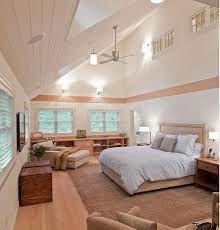 Recessed light fixtures can bathe your bedroom in ambient light or accent special features. Top 10 High Ceiling Bedroom Lighting Ideas Top 10 High Ceiling Bedroom Lighting Ideas Modern Living Room Lighting High Ceiling Bedroom High Ceiling Living Room
