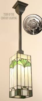 Stained Glass Pendant Ceiling Light With Ginkgo Leaf Motif Stained Glass Lamp Shades Glass Pendant Light