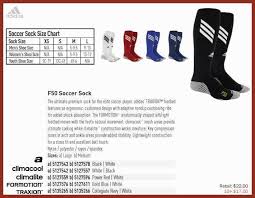 79 Unfolded Youth Soccer Sock Size Chart