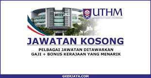 Parit raja is a town in batu pahat district, johor, malaysia. Jawatan Kosong Terkini Di Uthm Permohonan Secara Online