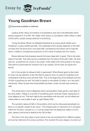 Young Goodman Brown