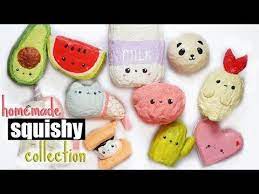 Diy Unicorn Cake Squishy Memory Foam Squishy Youtube Homemade Squishies Squishies Diy Mason Jar Crafts Diy