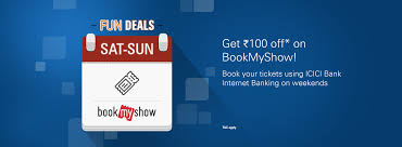 Bookmyshow offer on icici bank imobile transaction. Bookmyshow Rs 25 Cashback Offer Icici Bank