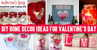 We are now heading into one of my favorite holidays to decorate for…. Diy Home Decor Ideas For Valentine S Day Cute Diy Projects