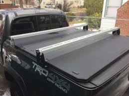 Toyota Tacoma Hi Rise Crossbars For Use With Tonneau Covers Kb Voodoo Fabrications Tonneau Cover Custom Trucks Truck Bed