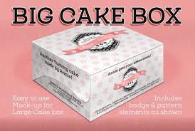 Download 20 Cake Box Mockup Psd For Bakery Branding Mockupcloud