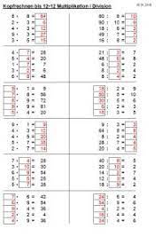 Arbeitsblatt 3 zu schriftliches dividieren. Arbeitsblatt Generator Multiplikation Und Division Bis X12 Zebis