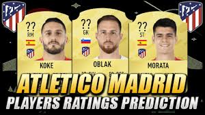 Buying, selling, trading, begging or wagering for coins, players, real money, accounts or digital items is not allowed. Fifa 21 Atletico Madrid Players Ratings Prediction W Oblak Koke Morata Youtube