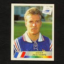 Didier deschamps (born 15 october 1968) is a former french football player. France 98 No 165 Panini Sticker Deschamps Sticker Worldwide