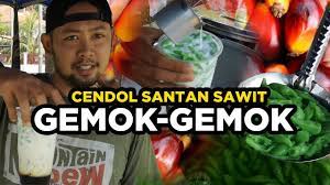 Mesin peras kelapa jadi santan ciptaan bayoran teknik. Viral Cendol Santan Sawit Gemok Gemokkk 14 Youtube