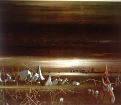 Yves Tanguy Dostavenicko Rovnobezek Veristicky Painting Surrealist Art